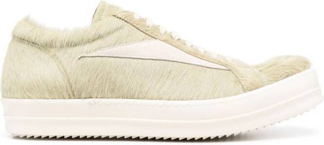 Rick Owens Geruite sneakers Groen