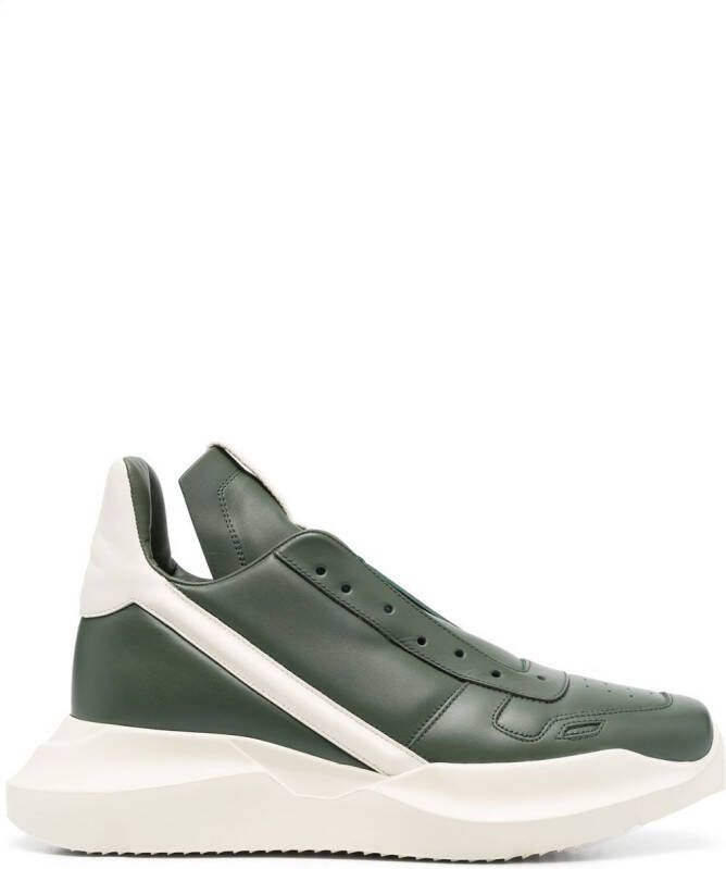 Rick Owens Geth low-top sneakers Groen