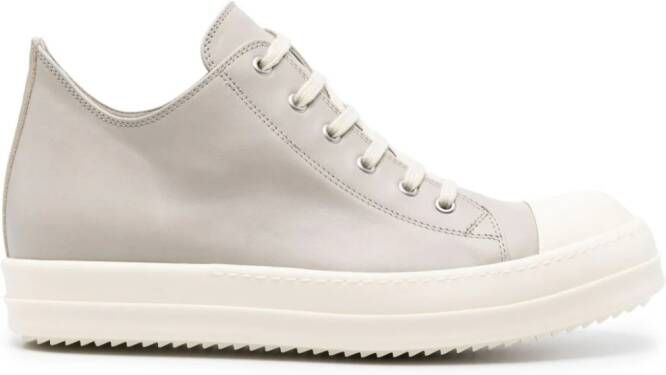 Rick Owens Leren sneakers Beige