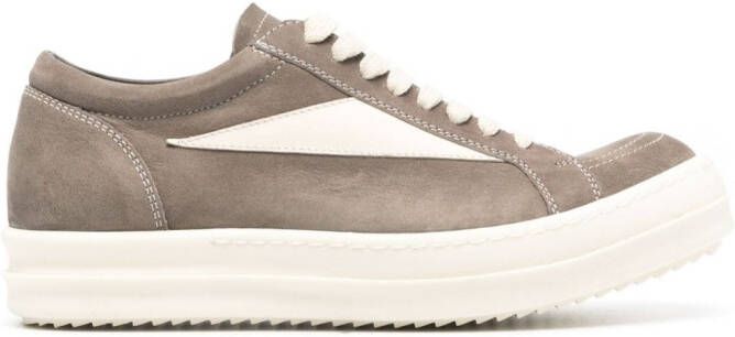 Rick Owens Sneakers met patch Grijs