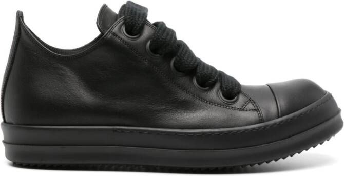 Rick Owens Sneakers met ronde neus Zwart