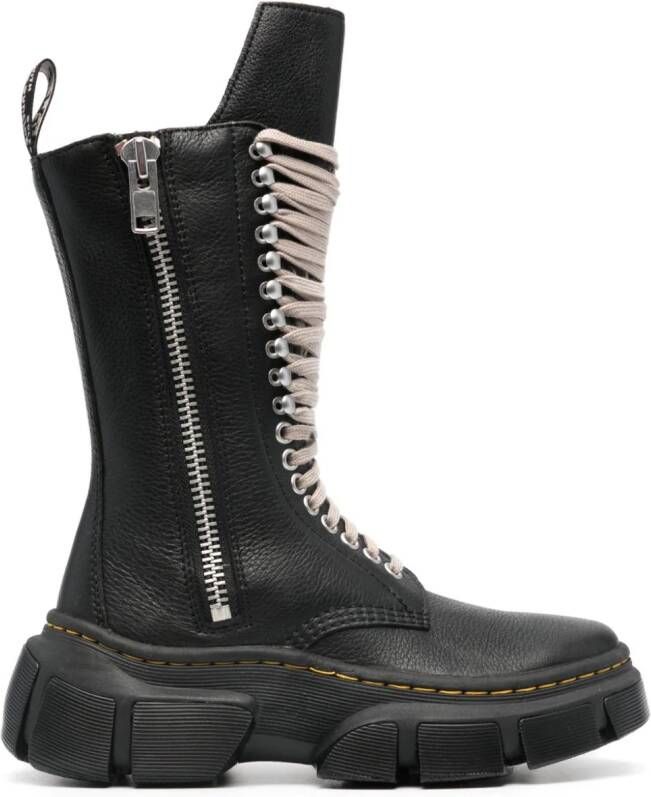 Dr. Martens x Rick Owens 1918 leren laarzen Zwart