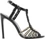 Roberto Cavalli Sandalen met bandjes Zwart - Thumbnail 1