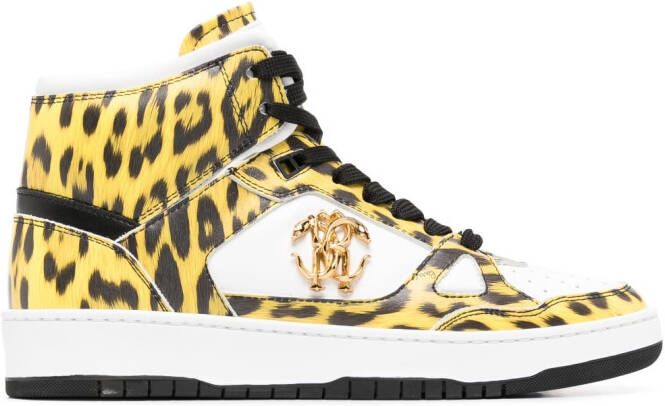 Roberto Cavalli High-top sneakers Wit