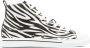 Roberto Cavalli Sneakers met zebraprint Wit - Thumbnail 1