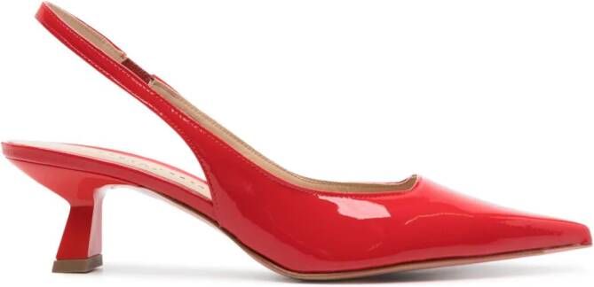 Roberto Festa Arabel 50 mm slingback pumps Rood