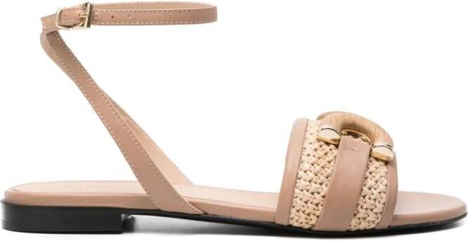 Roberto Festa Elvas leren sandalen Beige