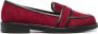 Roberto Festa Every leren loafers Rood - Thumbnail 1