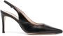 Roberto Festa Lavinia lakleren slingback pumps Zwart - Thumbnail 1