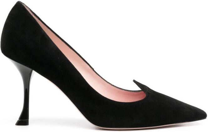 Roger Vivier Vintage I Love Vivier suède pumps Zwart