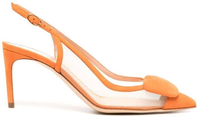 Rupert Sanderson Denia pumps Oranje