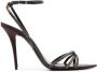 Saint Laurent Ava 105 verfraaide sandalen Bruin - Thumbnail 1