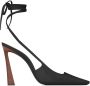 Saint Laurent Leren pumps Zwart - Thumbnail 1