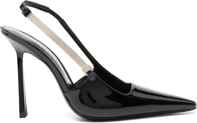 Saint Laurent Blake 110 mm lakleren pumps Zwart