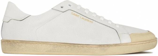 Saint Laurent Court Classic low-top sneakers Wit