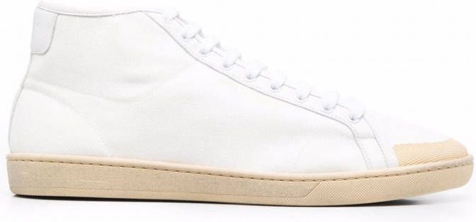 Saint Laurent Court Classic SL 39 mid-top sneakers Wit