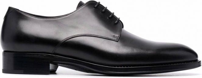 Saint Laurent Derby schoenen Zwart