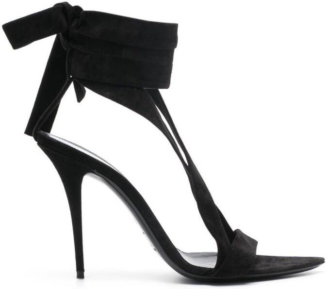 Saint Laurent Deva sandalen Zwart