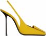 Saint Laurent George slingback pumps Geel - Thumbnail 1