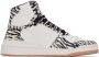 Saint Laurent Sneakers met zebraprint Wit - Thumbnail 1