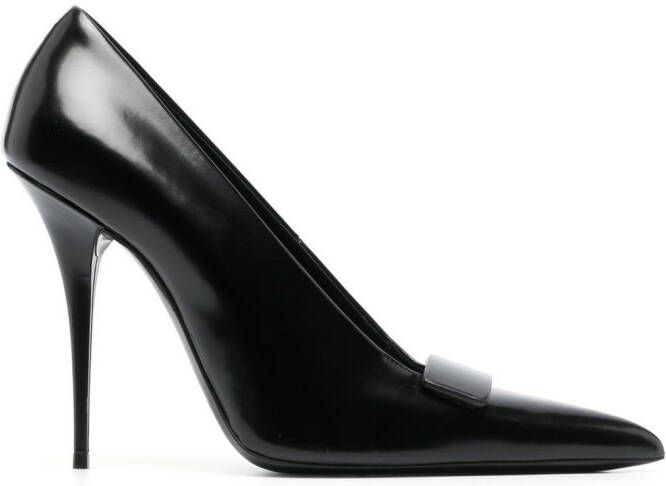 Saint Laurent 110 mm Kayla pumps Wit