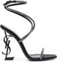 Saint Laurent Opyum sandalen met hak Zwart - Thumbnail 1