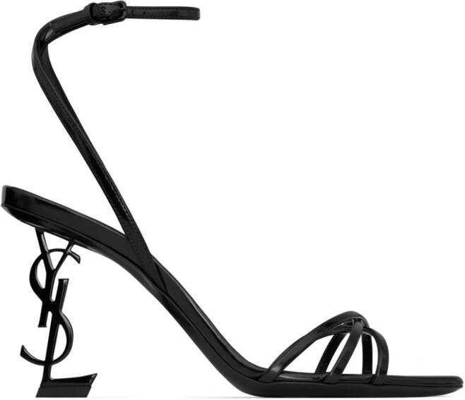 Saint Laurent 85mm Opyum sandalen Zwart