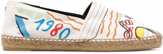 Saint Laurent Perseo espadrilles Beige