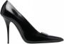 Saint Laurent Pumps met ronde neus Zwart - Thumbnail 1