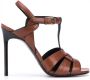 Saint Laurent Tribute sandalen Bruin - Thumbnail 1