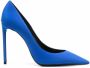 Saint Laurent Zoe pumps met puntige neus Blauw - Thumbnail 1