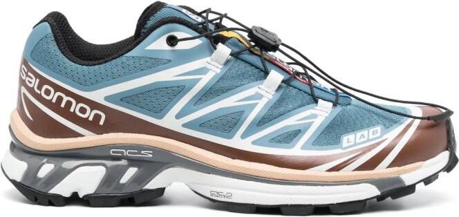 Salomon XT-6 Aegean sneakers Blauw