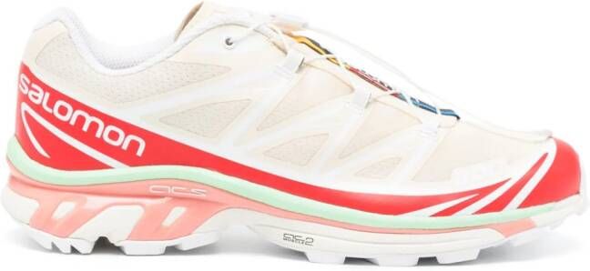 Salomon XT-6 low-top sneakers Beige