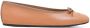 Ferragamo Ballerina's met strikdetail Beige - Thumbnail 1