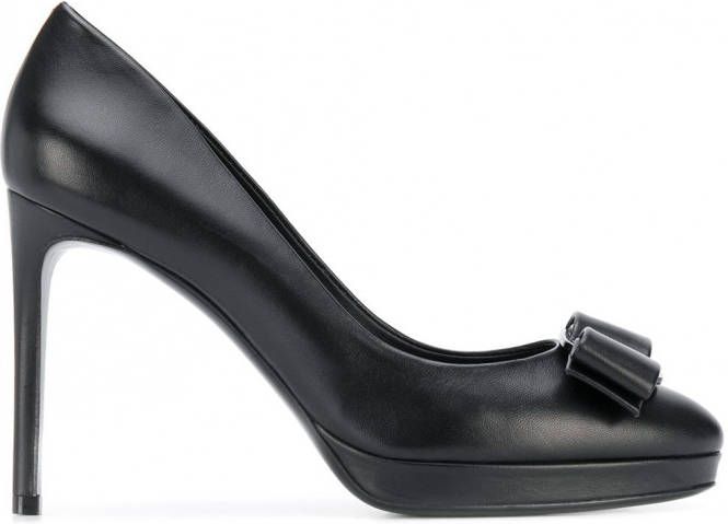 Ferragamo Vara pumps met strik Zwart