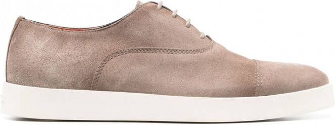 Santoni Atlantis Oxford low-top sneakers Beige