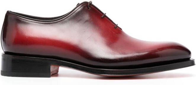 Santoni Oxford schoenen Rood