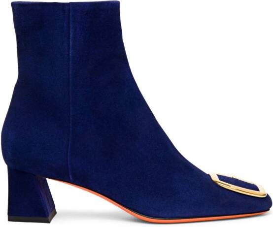 Santoni Laarzen met gesp Blauw