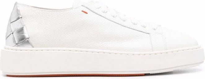 Santoni Derby low-top sneakers Wit