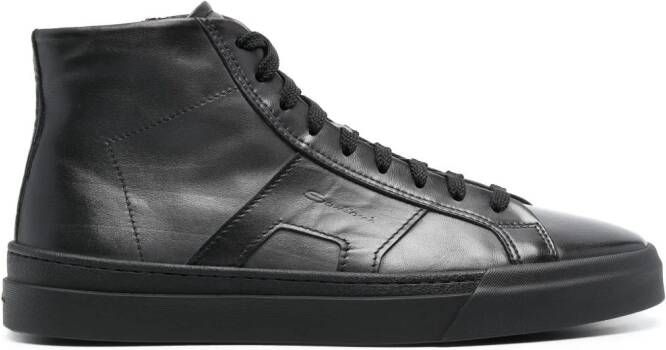 Santoni Ging high-top sneakers Zwart