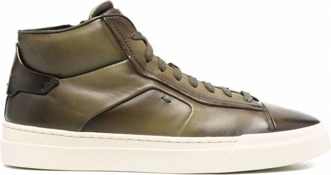 Santoni High-top sneakers Groen