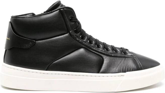 Santoni High-top sneakers Zwart