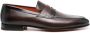 Santoni Leren penny loafers Bruin - Thumbnail 1