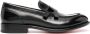 Santoni Leren loafers Zwart - Thumbnail 1