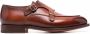 Santoni Loafers met gesp Bruin - Thumbnail 1