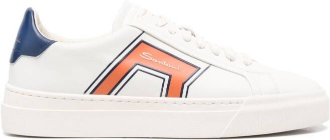 Santoni Low-top sneakers Wit