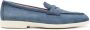 Santoni Malibu leren loafers Blauw - Thumbnail 1