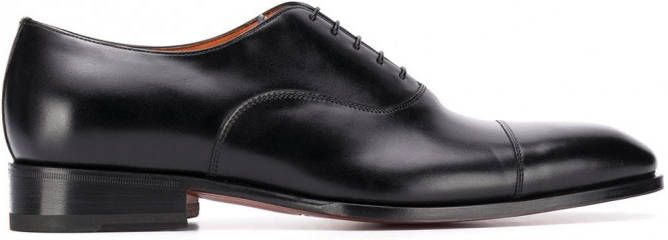 Santoni Oxford schoenen Zwart