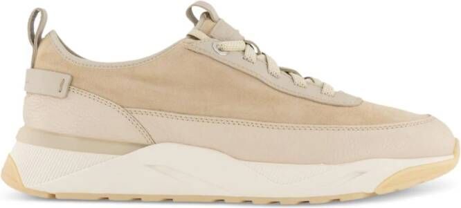 Santoni Sneakers met vlakken Beige