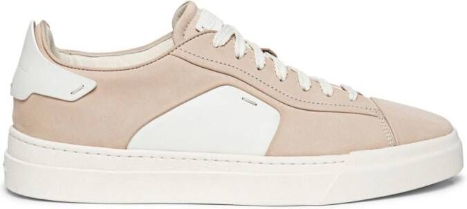 Santoni Sneak-Air tweekleurige sneakers Beige